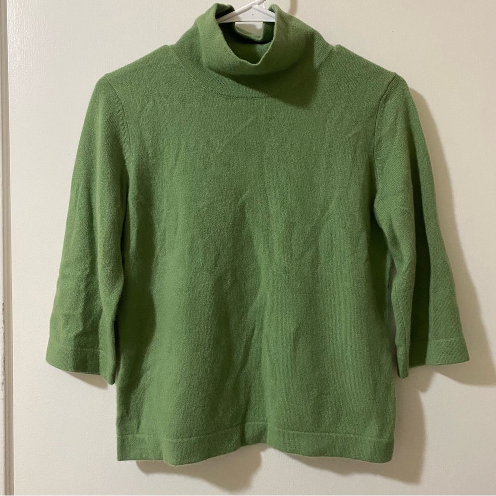 Shin Choi Cashmere Elbow Sleeve Sweater
